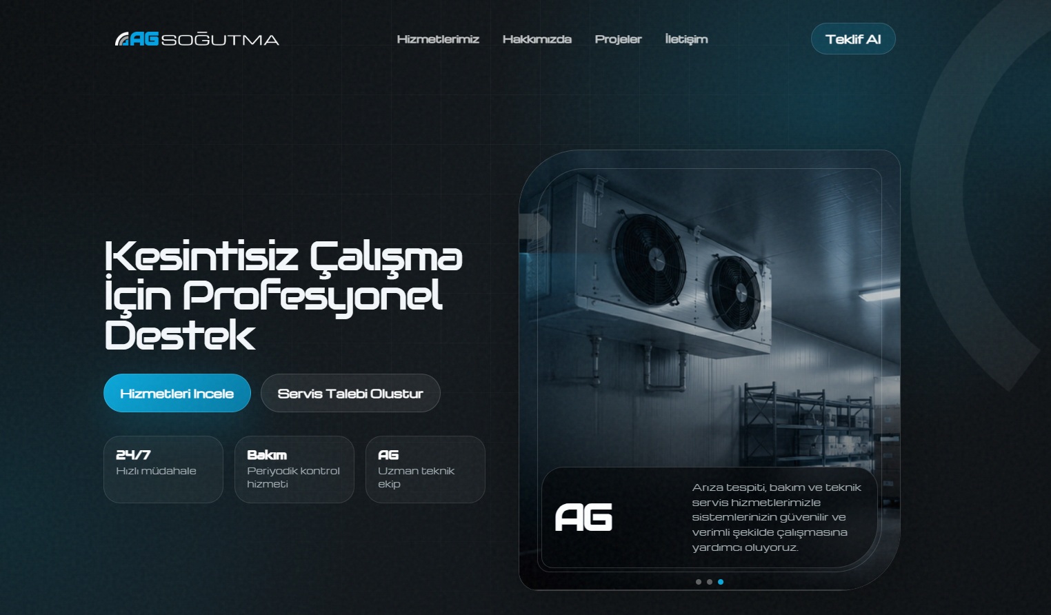 Ag Soğutma Web Sitesi