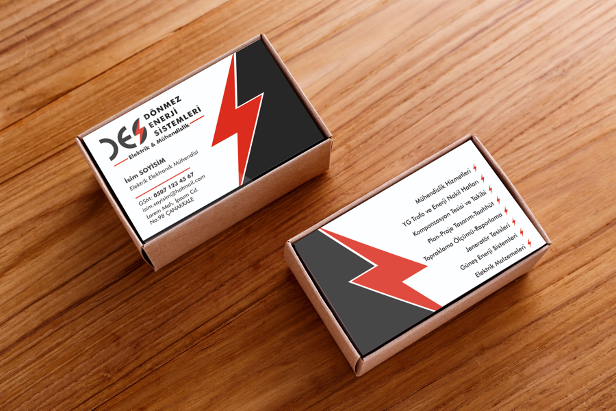 Dönmez Enerji Sistemleri Kartvizit